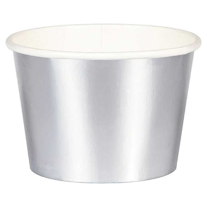 Silver Foil Treat Cups 96 ct