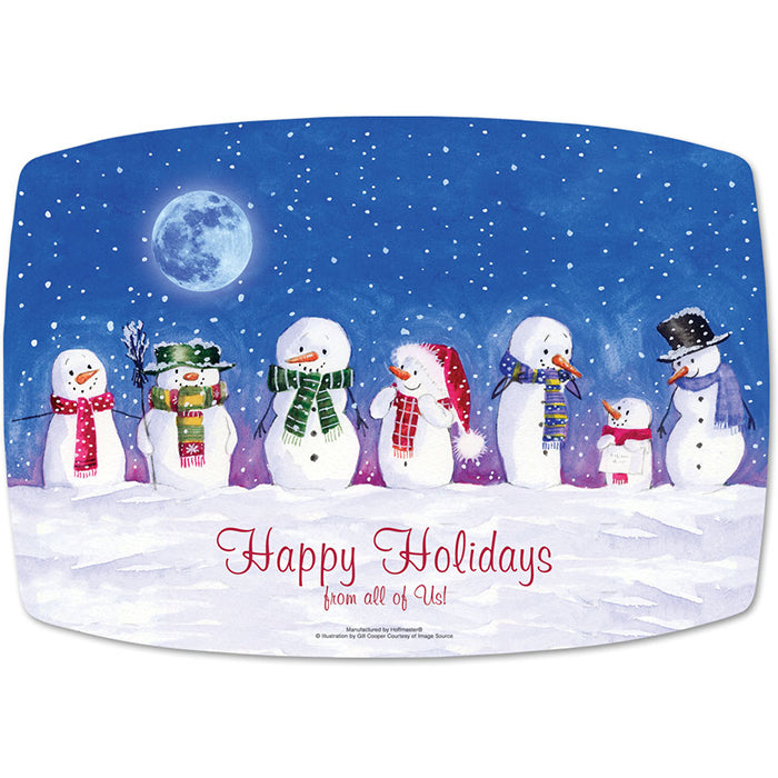 Snowman Greetings Placemats, 1000 ct