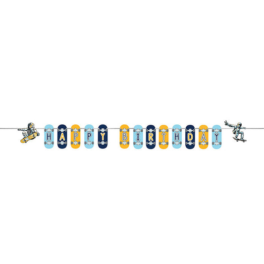 Space Skater Banners 12 ct