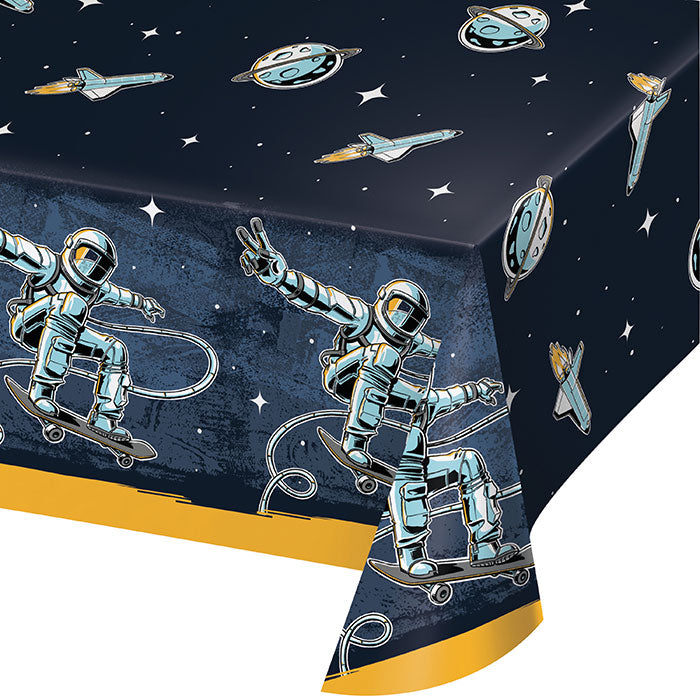 Space Skater Paper Tablecloths 6 ct