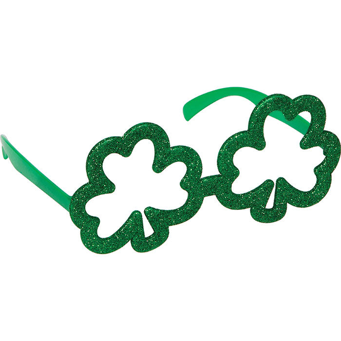 St. Patrick's Day Shamrocks Eyeglasses 12 ct