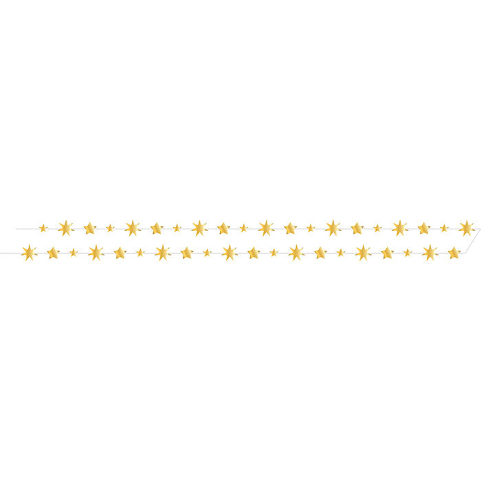 Starry Night Stars Garlands 12 ct