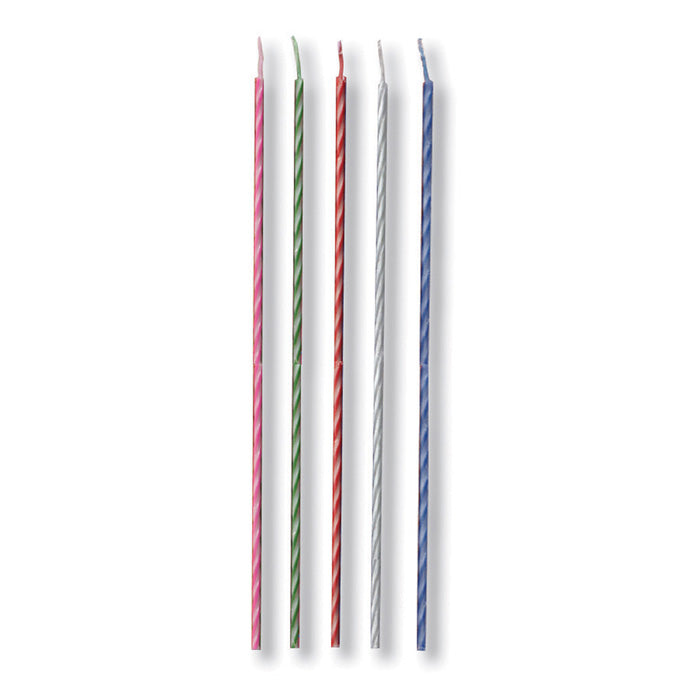 Striped Party Candles 240 ct