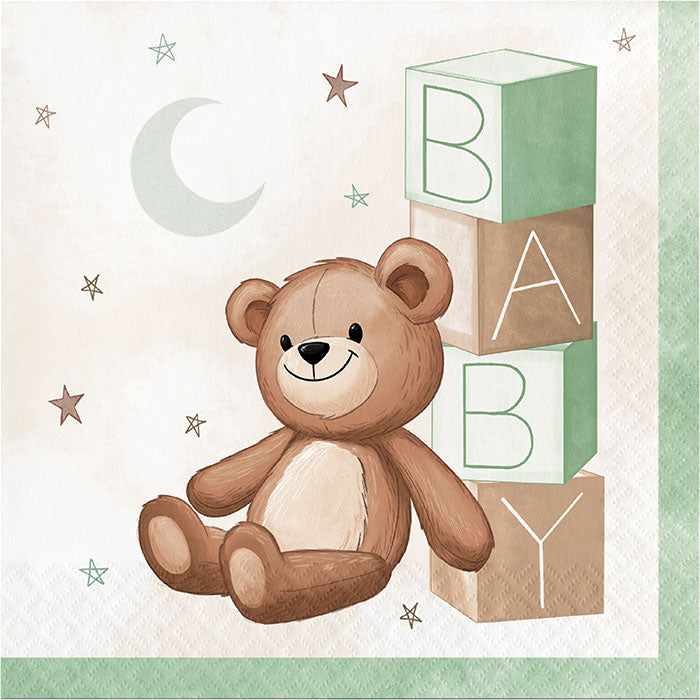 Teddy Bear Napkins 192 ct