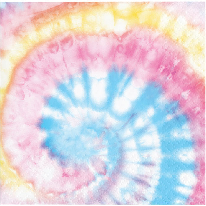 Tie Dye Party Beverage Napkins 192 ct