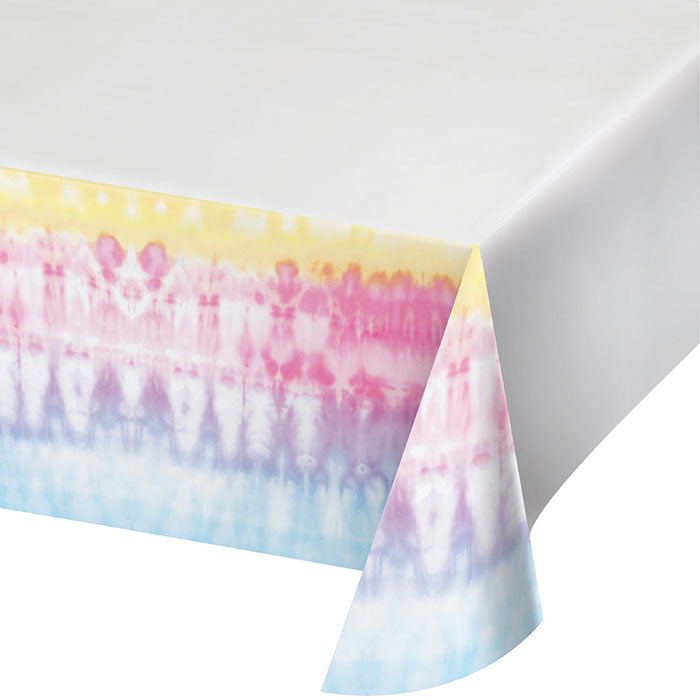 Tie Dye Party Paper Tablecloths 6 ct