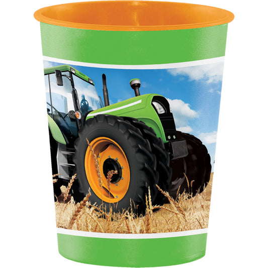 Tractor Time 16 oz Keepsake Cups 12 ct