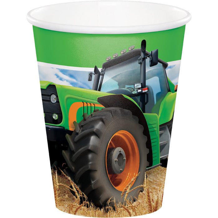 Tractor Time 9 oz Cups 96 ct