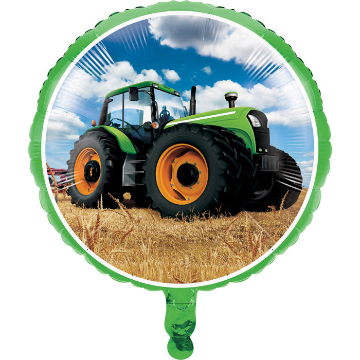 Tractor Time Mylar Balloons 10 ct