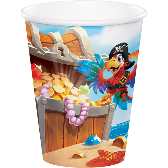 Treasure Island Pirate Cups 96 ct