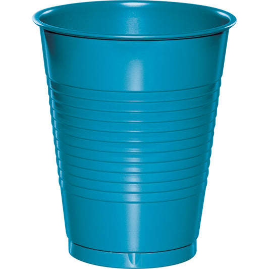 Turquoise 16 oz Plastic Cups 240 ct