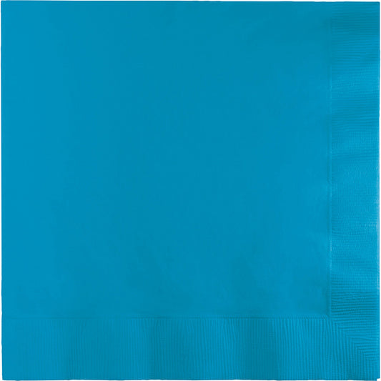 Turquoise Luncheon Napkins 3-Ply 500 ct