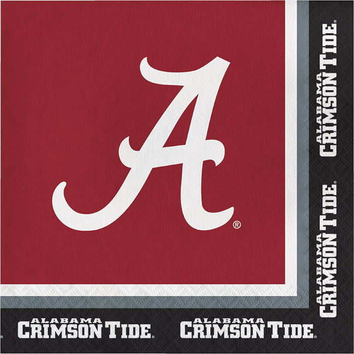 University of Alabama Luncheon Napkins 240 ct