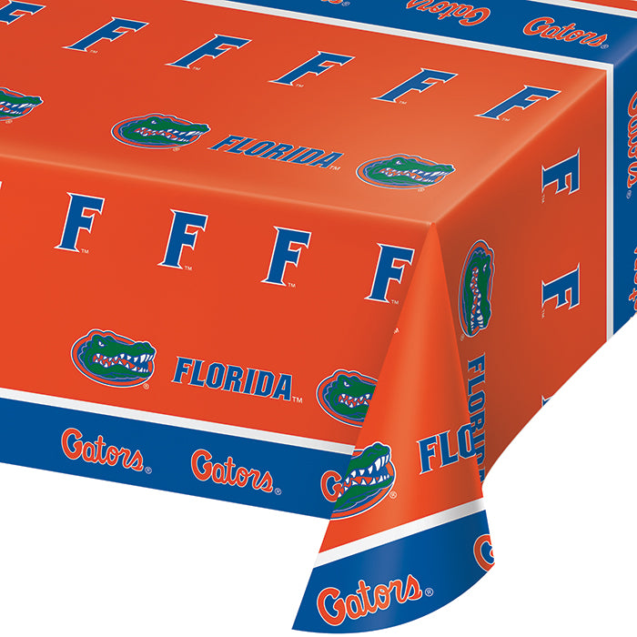 University of Florida Plastic Tablecloths 12 ct