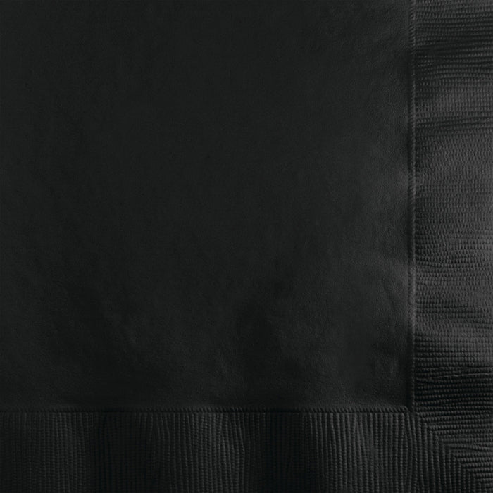 Value Friendly Black Velvet Beverage Napkins 240 ct