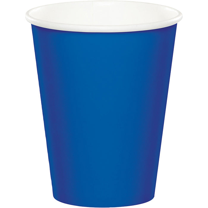 Value Friendly Cobalt Blue 9 oz Hot & Cold Cups 96 ct