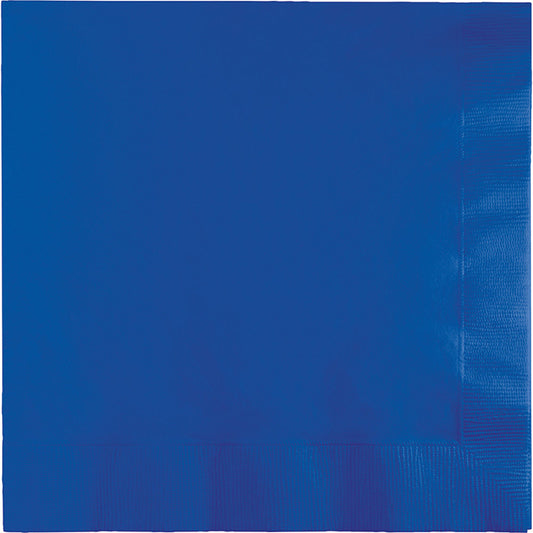 Value Friendly Cobalt Blue Luncheon Napkins 240 ct