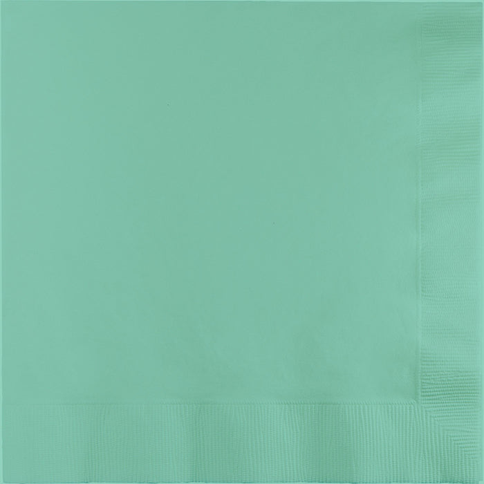 Value Friendly Fresh Mint Green Beverage Napkins 240 ct