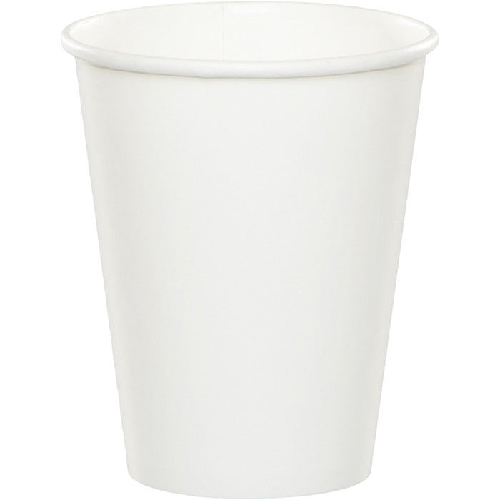 Value Friendly White 9 oz Hot & Cold Cups 96 ct