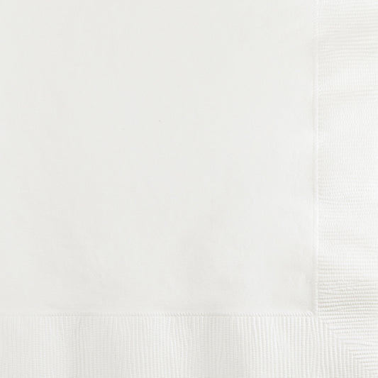 White 2-Ply Beverage Napkins 1,200 ct