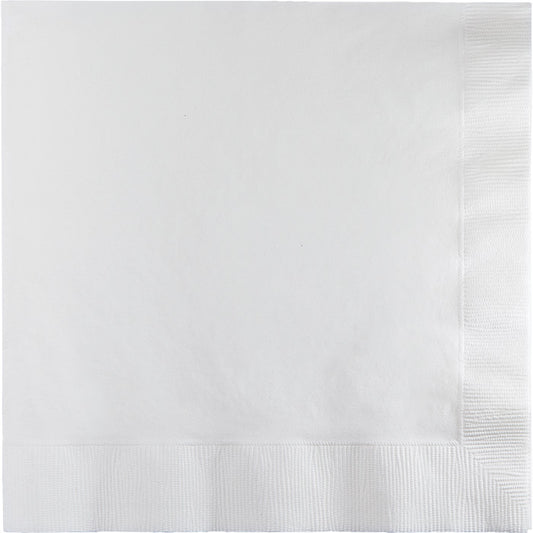 White 2-Ply Luncheon Napkins 600 ct