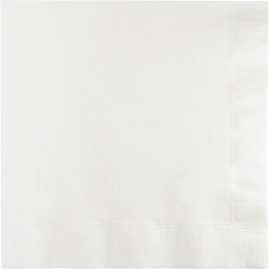 White 2-Ply Luncheon Napkins 900 ct