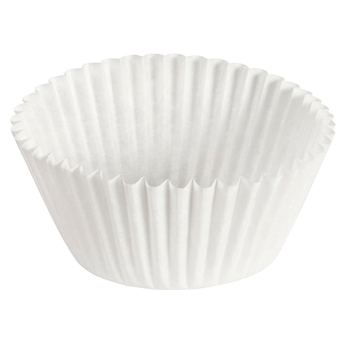 White 3" Fluted Baking Cups 20,000 ct