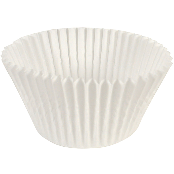 White 5.5" Fluted Baking Cups 1,500 ct