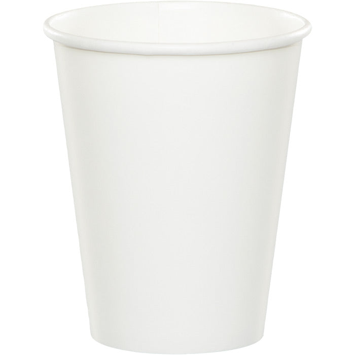 White 9 oz Hot & Cold Cups 240 ct