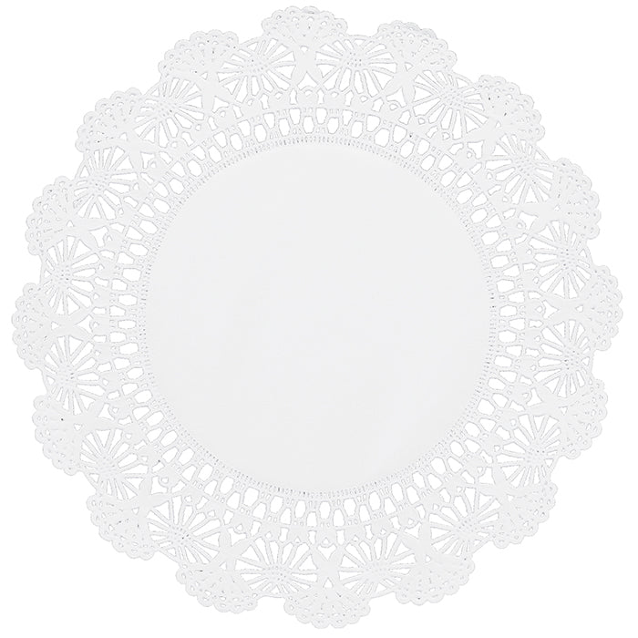 White Cambridge Lace Doilies - 10" 6,000 ct