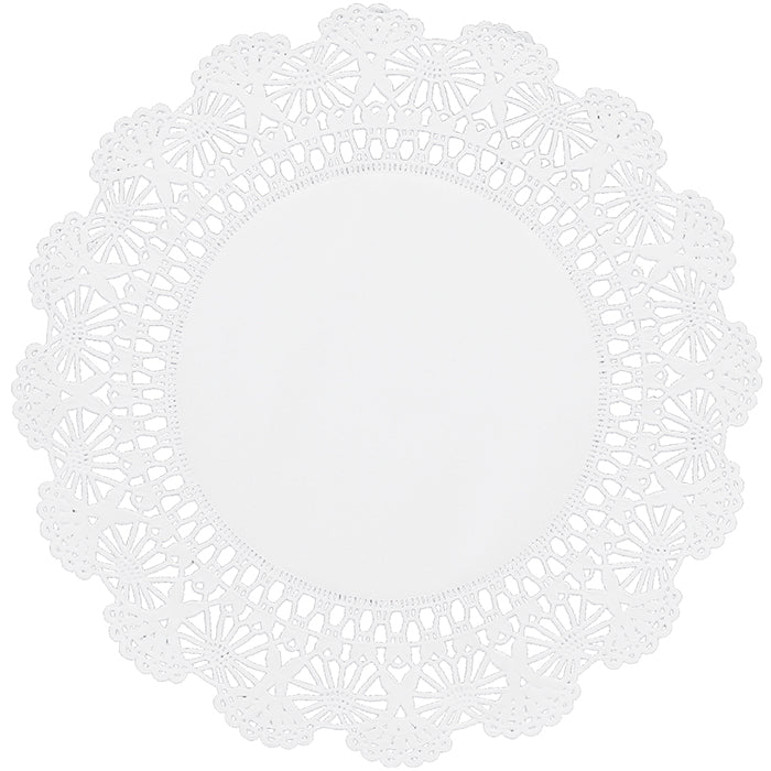 White Cambridge Lace Doilies - 12" 4,000 ct