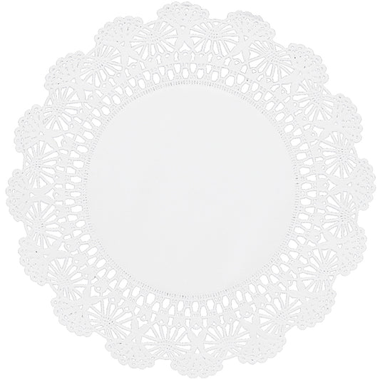 White Cambridge Lace Doilies - 12" 4,000 ct