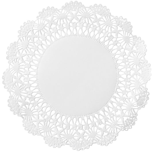 White Cambridge Lace Doilies - 6" 10,000 ct