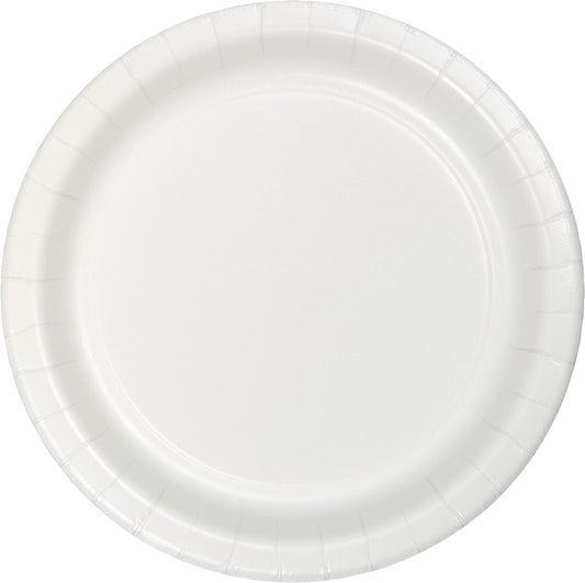 White Dessert Plates 240 ct