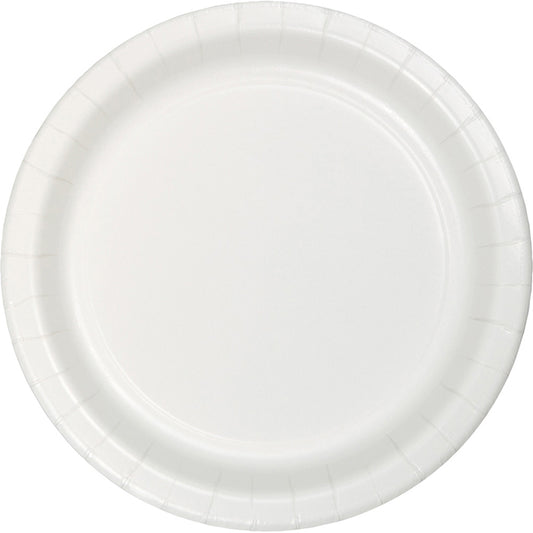 White Dessert Plates 900 ct