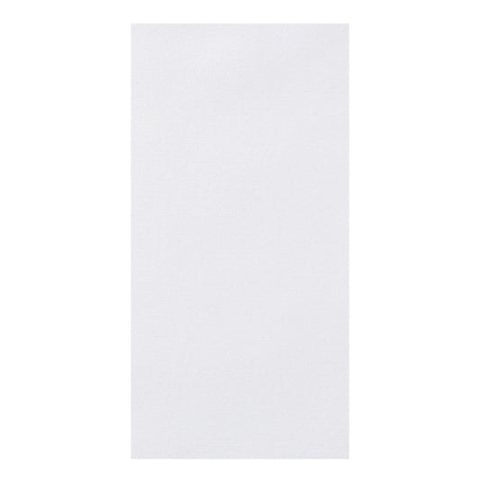 White Linen Like Dinner Napkins 17" x 17" Unembossed 1/8 Fold 300 ct