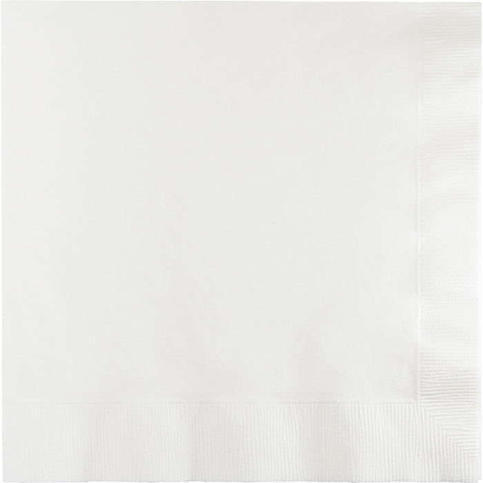 White Luncheon Napkins 3-Ply 500 ct