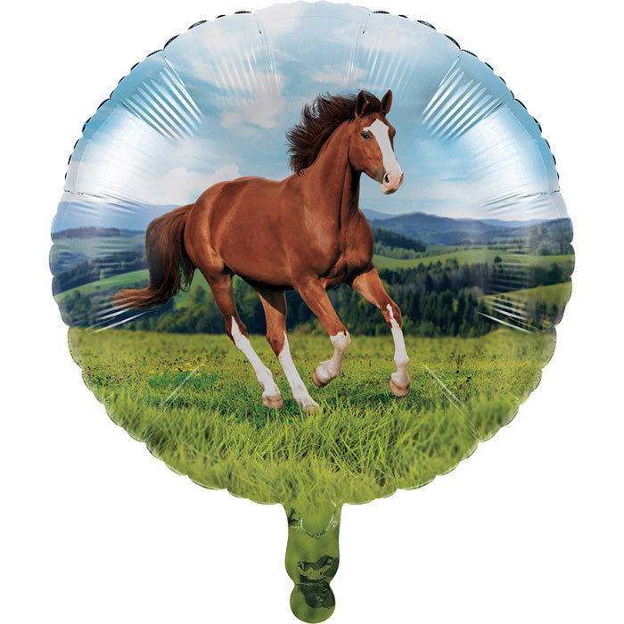 Wild Horse Mylar Balloons 10 ct