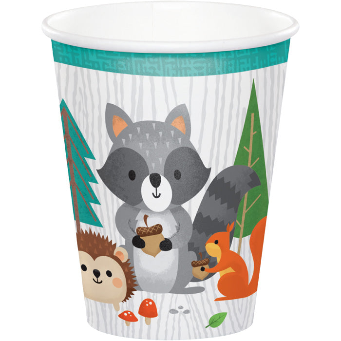 Wild One Woodland 9 oz Paper Cups 96 ct